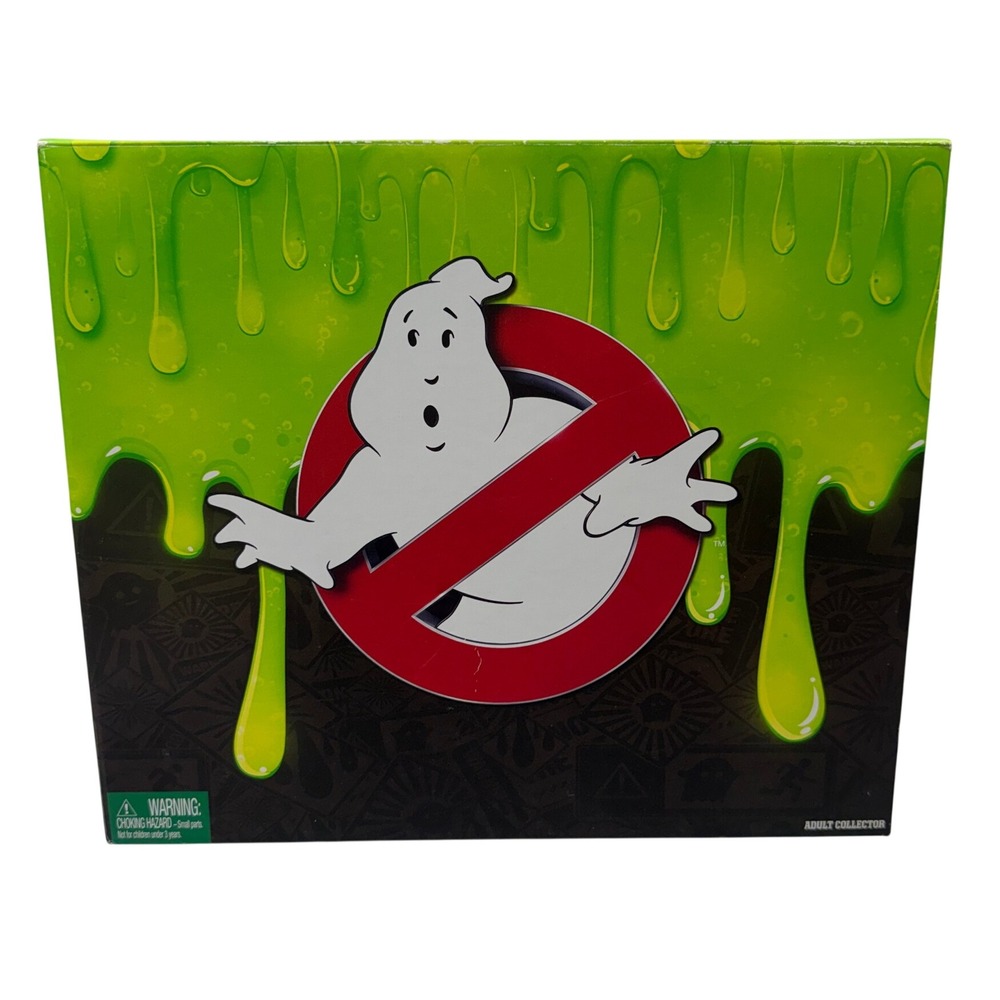 Ghostbusters Stay Puft Marshmallow Man Collector Diorama Figure Set Boxed